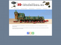 3d-modellbau.eu Webseite Vorschau