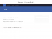 gablona-schmuck.de Webseite Vorschau
