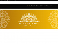 blumenhausrestaurant.de Webseite Vorschau