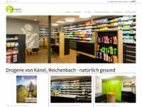 drogerievonkaenel.ch Webseite Vorschau