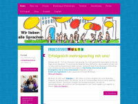 linguamulti.at Webseite Vorschau
