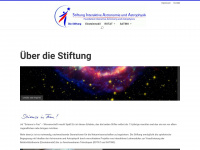 stiftung-astronomie.org Webseite Vorschau