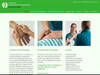 chiropraxis-da.de Webseite Vorschau