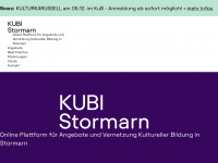 kubi-stormarn.de Webseite Vorschau