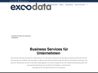 excodata.com Webseite Vorschau