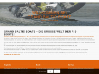 grandbalticboats.de Webseite Vorschau