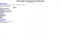 technische-x-analyse-trading.de Webseite Vorschau