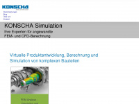 konscha-simulation.de Webseite Vorschau