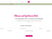blumen-betz.shop Webseite Vorschau