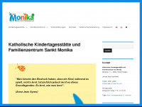 kita-und-familienzentrum-stmonika.de Webseite Vorschau
