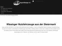 wiesinger-nutzfahrzeuge.at Webseite Vorschau