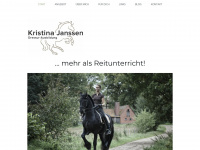 kristina-janssen.com Webseite Vorschau