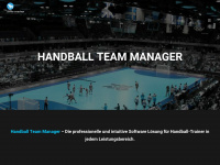 handball-team-manager.de Webseite Vorschau