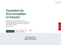 immo-bruehwiler.ch Webseite Vorschau