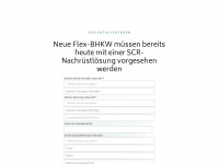 scr-flex.de Webseite Vorschau