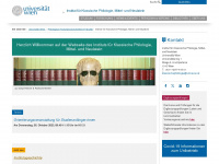 klassischephilologie.univie.ac.at Webseite Vorschau