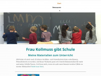frau-k-gibt-schule.ch Webseite Vorschau