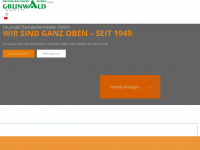 grunwald-dach.de Webseite Vorschau