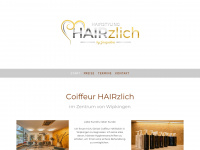hairz-lich.ch Webseite Vorschau