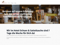 satteltasche.ch Webseite Vorschau