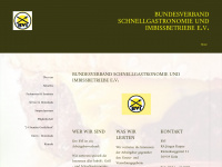 bvi-schnellgastronomie.de Webseite Vorschau