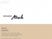 restaurant-aesch.ch Webseite Vorschau