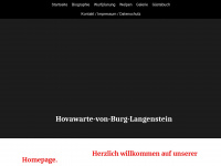 hovawarte-von-burg-langenstein.de Webseite Vorschau