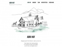 abrihof.ch Webseite Vorschau