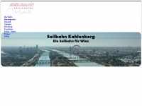 seilbahn-kahlenberg.at Webseite Vorschau