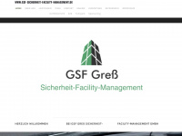 gsf-sicherheit-facility-management.de Webseite Vorschau