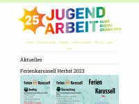 ja-sbg.ch Webseite Vorschau
