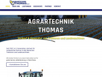 agrartechnik-thomas.be Webseite Vorschau