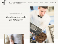 cafe-fotter.at Webseite Vorschau