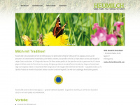 heumilch.cc Webseite Vorschau