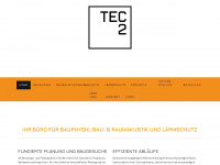 tec2.ch Webseite Vorschau