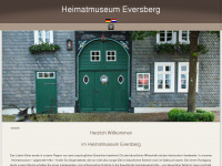 museum-eversberg.de Webseite Vorschau
