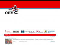 ohv-handball.de Webseite Vorschau
