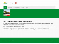 svp-oberglatt.ch Webseite Vorschau