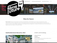 filmsforfuture.eu Webseite Vorschau