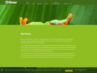 ebner-gartenbau.de Webseite Vorschau
