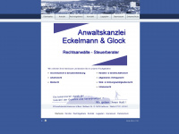 eckelmann-glock.de Webseite Vorschau