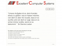 ecs.de Webseite Vorschau