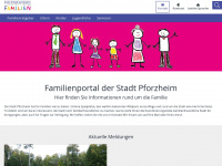 familie-pforzheim.de Webseite Vorschau