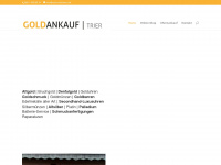 trierer-goldankauf.com Webseite Vorschau