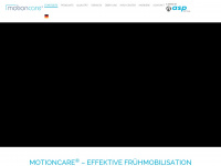 motion-care.eu Webseite Vorschau