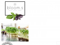blooms-farming.com Webseite Vorschau