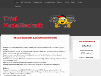 thiel-modelltechnik.jimdo.com Webseite Vorschau