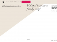 effortlesswebcreation.com Webseite Vorschau