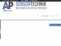nir-sensor.de Webseite Vorschau