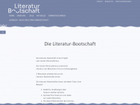 literatur-bootschaft.net Webseite Vorschau